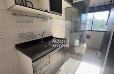 Apartamento com 2 dormitórios à venda, 42 m² por r$ 235.000,00 - parque industrial lagoinha - ribeirão preto/sp