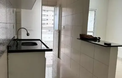 Apartamento com 1 quarto para alugar na Rua Aldo Coli, 179, Vila Mirim, Praia Grande