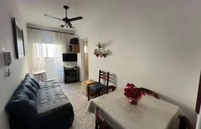 Lindo e amplo apartamento de 1 dormitório a venda na vila tupi praia grande