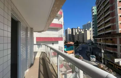 Apartamento com 2 quartos para alugar na Rua Jornalista Chautebriand, 74, Vila Caiçara, Praia Grande