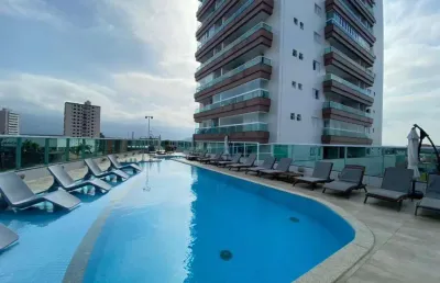 Apartamento com 2 quartos para alugar na Rua São Benedito, 621, Vila Caiçara, Praia Grande