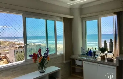Apartamento de 02 dormitórios com vista p o mar, na ubatuba de farias, tramandaí