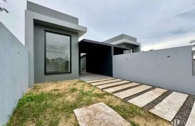 Casa geminada 3 dormitórios em região de moradores em tramandaí/rs
