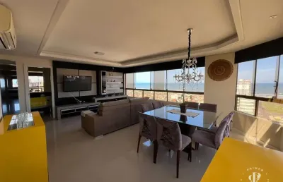 Cobertura 4 dormitórios, suíte master e vista mar e rio na praia de tramandaí/rs