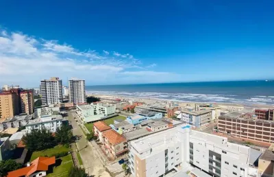 Apartamento 3 dormitórios com linda vista próximo ao mar em tramandaí/rs.