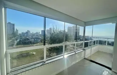 Apartamento de  01 dormitório com vista panorâmica e terraço em tramandaí rs