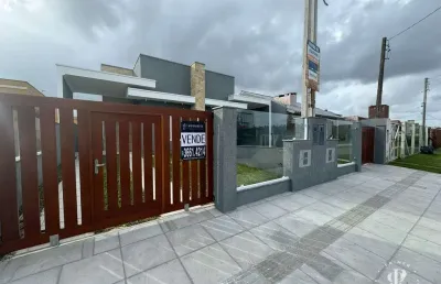 Casa geminada térrea, 2 dormitórios sendo 1 suíte, no bairro zona nova - tramand