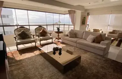 Apartamento unificado 04 dormitórios com vista para o mar em tramandaí rs
