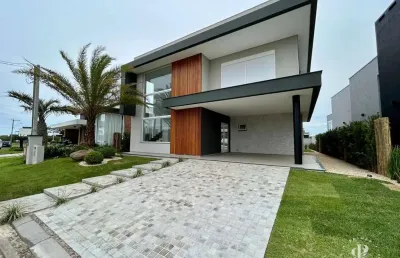 Casa alto padrão 4 suítes no condomínio marítimo em tramandaí/rs.