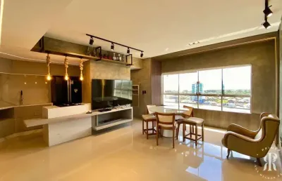 Apartamento mobiliado com 2 dormitórios sendo 1 suíte em tramandaí
