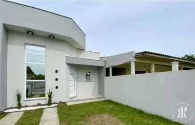 Casa nova com 2 dormitórios a venda em nova tramandaí