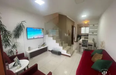 Excelente duplex mobiliado de 2 dormitórios - bairro centro em tramandaí