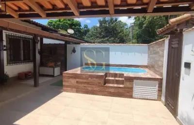 Casa para venda em teresópolis, albuquerque, 2 dormitórios, 1 suíte, 2 banheiros, 2 vagas