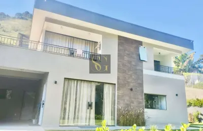 Casa para venda em teresópolis, fazenda suiça, 3 dormitórios, 3 suítes, 3 banheiros, 2 vagas