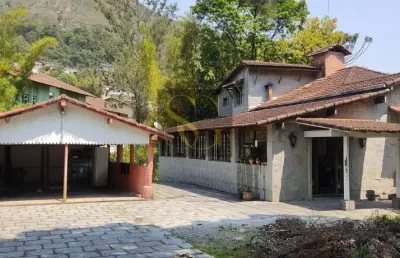 Casa para venda em teresópolis, bom retiro, 4 dormitórios, 3 suítes, 4 banheiros, 4 vagas