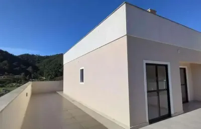 Cobertura para venda em teresópolis, vargem grande, 2 dormitórios, 1 suíte, 2 banheiros, 1 vaga