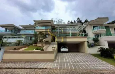 Casa para venda em teresópolis, agriões, 4 dormitórios, 4 suítes, 5 banheiros, 4 vagas