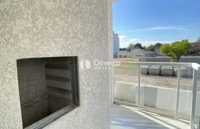 Apartamento novo com 02 dormitórios e garagem em camobi!