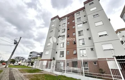 Apartamento para locação semimobiliado com 02 quartos e 01 vaga em camobi!