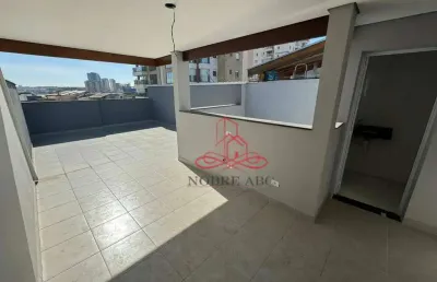 Cobertura com 2 dormitórios à venda, 45 m² por r$ 511.000,00 - vila pires - santo andré/sp