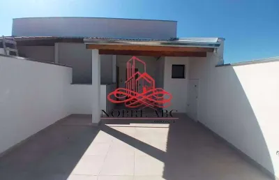 Cobertura com 2 dormitórios à venda, 42 m² por r$ 390.000,00 - jardim alvorada - santo andré/sp