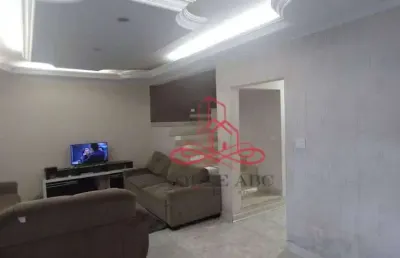Sobrado com 4 dormitórios à venda, 216 m² por r$ 640.000,00 - jardim teles de menezes - santo andré/sp