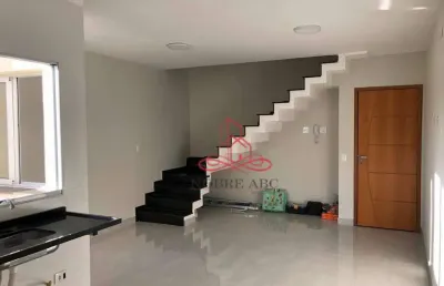 Cobertura com 2 dormitórios à venda, 109 m² por r$ 530.000,00 - vila pires - santo andré/sp