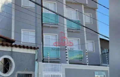 Cobertura com 2 dormitórios à venda, 79 m² por r$ 355.000,00 - vila helena - santo andré/sp