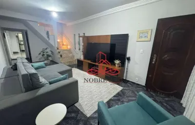 Sobrado com 2 dormitórios à venda, 1 m² por r$ 550.000,00 - vila linda - santo andré/sp