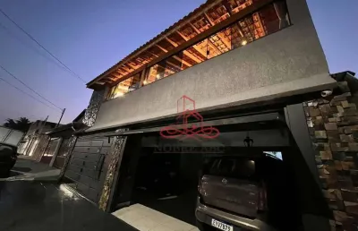 Sobrado com 3 dormitórios à venda, 217 m² por r$ 1.060.000,00 - jardim do estádio - santo andré/sp