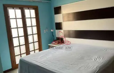 Sobrado com 3 dormitórios à venda, 195 m² por r$ 1.118.000 - vila camilópolis - santo andré/sp