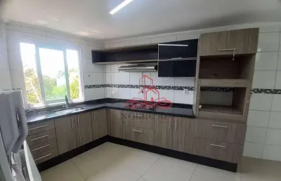 Cobertura com 2 dormitórios para alugar, 54 m² por r$ 2.391,00/mês - vila humaitá - santo andré/sp