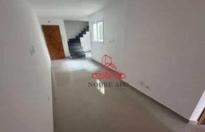Cobertura com 2 dormitórios à venda, 52 m² por r$ 395.000,00 - jardim santo alberto - santo andré/sp