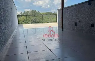 Cobertura com 2 dormitórios à venda, 50 m² por r$ 445.000,00 - jardim silvana - santo andré/sp