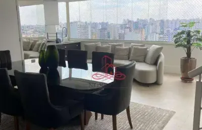 Cobertura com 3 dormitórios à venda, 227 m² por r$ 1.890.000,00 - centro - santo andré/sp