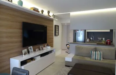 Belíssimo apartamento totalmente decorado e mobiliado em condomínio clube na vila nova conceição.