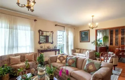 Apartamento de 180 m² no campo belo, 4 dormitórios, sendo 1 suíte com varanda em rua arborizada!