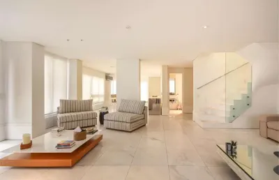 Duplex lindo pacaembu, 280 m² vista livre, rua particular