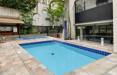 Santa cecília 3 dormitórios(1 suíte), 2 vagas com sacada e lazer completo com piscina