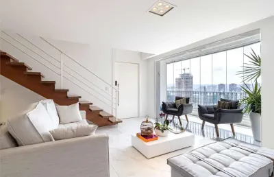 Maravilhosa cobertura com 330m²  em perdizes. cobertura duplex impecável nas perdizes