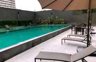 Apartamento com 1 quarto à venda na Rua Jean Peltier, --, Brooklin, São Paulo