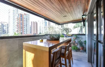 Apartamento com 4 quartos à venda na Alameda dos Aicás, --, Moema, São Paulo