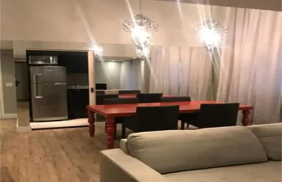 Apartamento  duplex com 2 suites , andar alto, com varanda no brooklin!! mobiliado!
