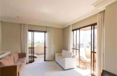 Apartamento à venda em moema pássaros - 236m², 4 suítes, 4 vagas vista livre
