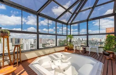 Cobertura com 4 quartos à venda na Rua Inhambú, --, Moema, São Paulo