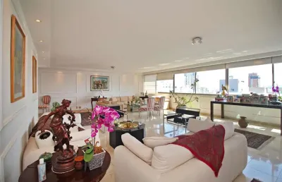 Apartamento de 264m2 no coração dos jardins, andar alto e condomínio com lazer.