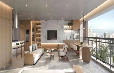 Apartamento com 3 quartos à venda na Rua Constantino de Sousa, --, Campo Belo, São Paulo