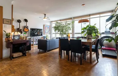 Apartamento à venda de 128 m² em higienópolis com 3 dormitórios, 1 suíte e 1 vaga.