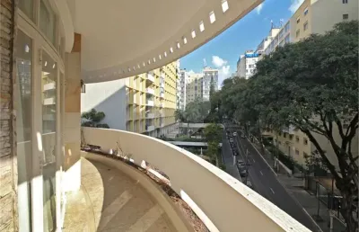 Excelente oportunidade: apartamento em prédio icônico em forma de navio no coração de higienópoli