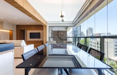 Apartamento novo pronto no paraíso , varanda gourmet conectada a cozinha!